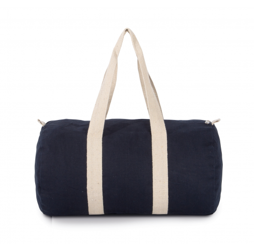 navy / off white Bolsa multiusos de algodón