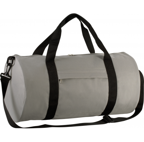 light grey / black Bolsa cilíndrica - tipo barril