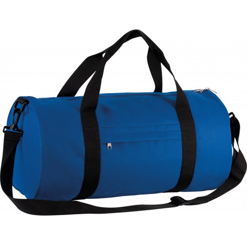 royal blue / black Bolsa cilíndrica - tipo barril