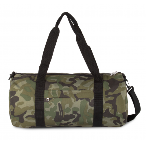 olive camouflage Bolsa cilíndrica - tipo barril