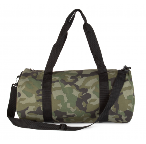 olive camouflage Bolsa cilíndrica - tipo barril