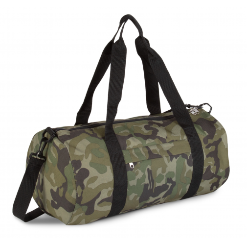 olive camouflage Bolsa cilíndrica - tipo barril