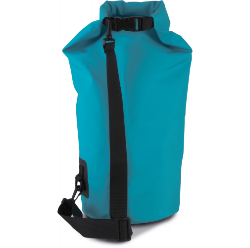 aqua blue Bolsa impermeable Roll-Top - 15 litros