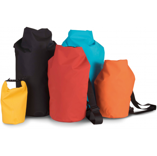 black Bolsa impermeable Roll-Top - 20 litros