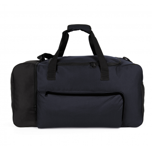 navy / black Bolsa de deporte grande con compartimento lateral