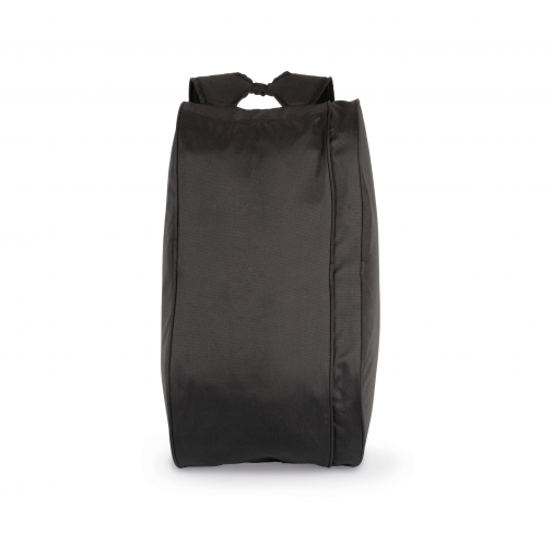 black Mochila de pádel reciclada con porta raquetas