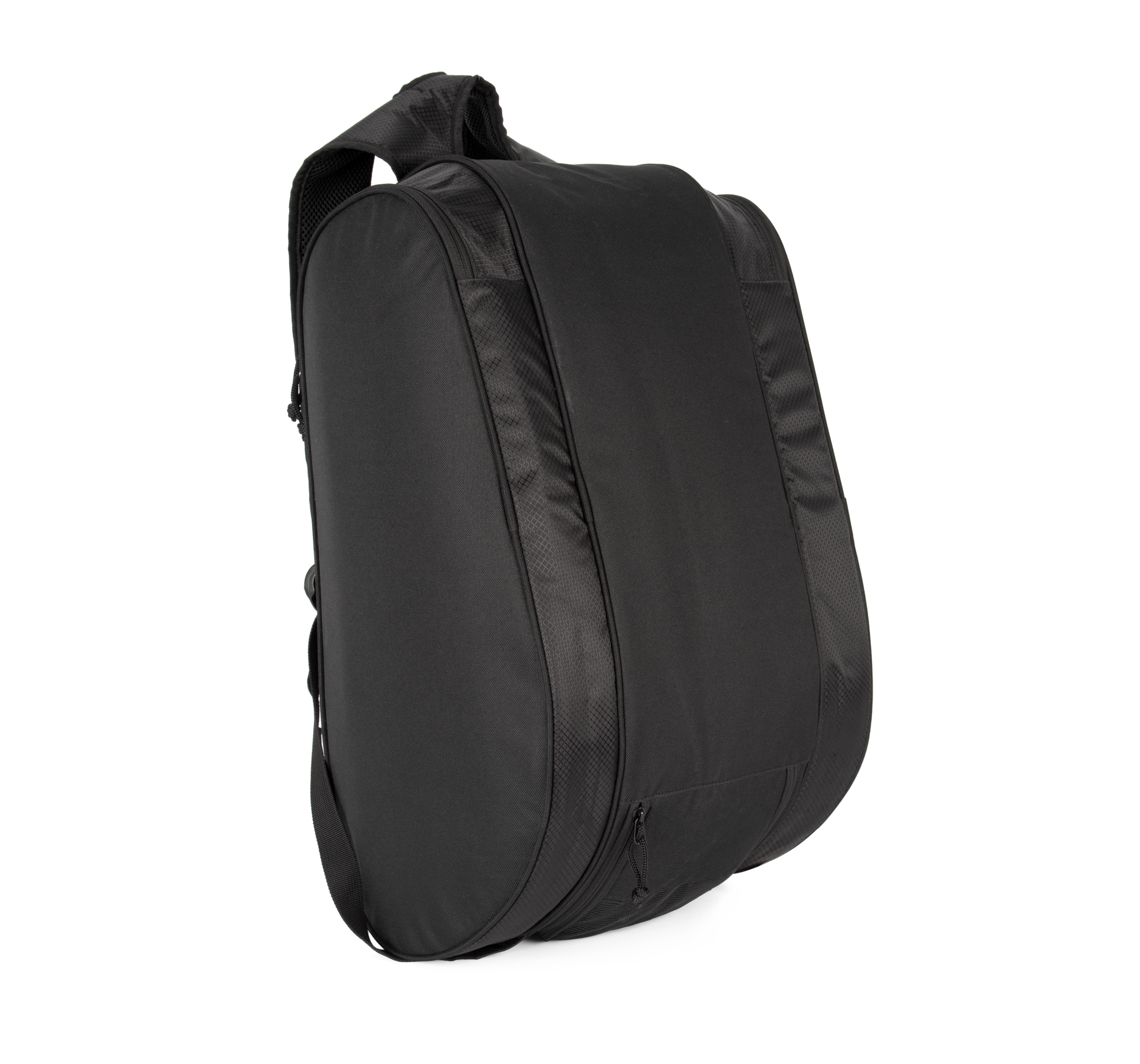 black Mochila de pádel con doble compartimento portarraquetas