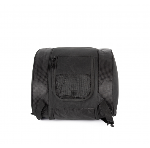 black Mochila de pádel con doble compartimento portarraquetas