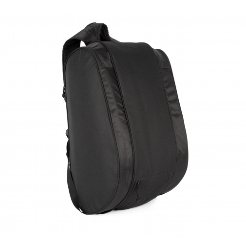 black Mochila de pádel con doble compartimento portarraquetas