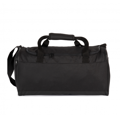 black Bolsa de deporte básica en material reciclado