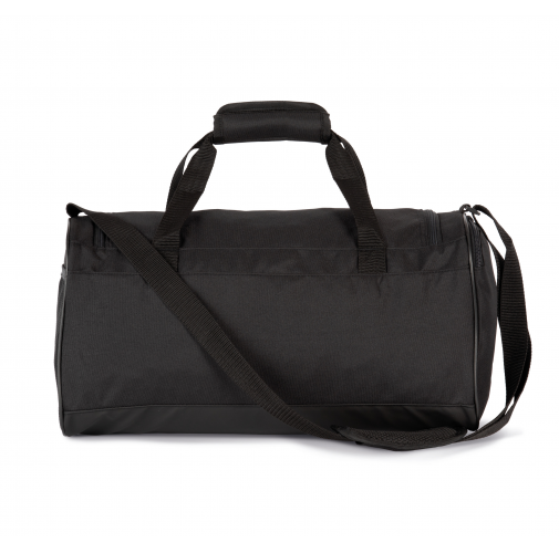 black Bolsa de deporte básica en material reciclado