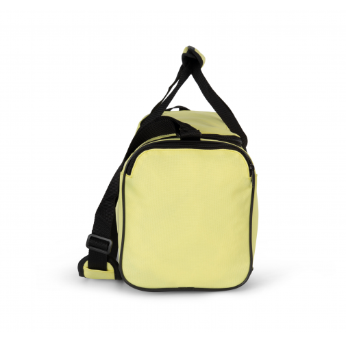 lemon yellow Bolsa de deporte básica en material reciclado