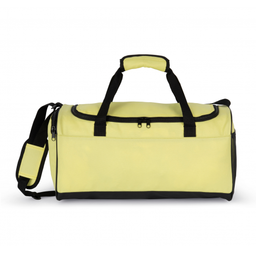 lemon yellow Bolsa de deporte básica en material reciclado