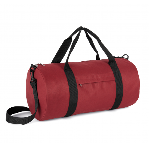 Bolsa de poliéster reciclado con bolsillo frontal