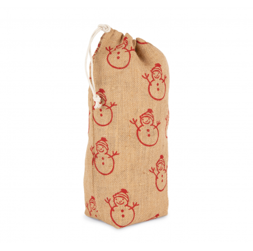 Portabotellas con motivos navideños