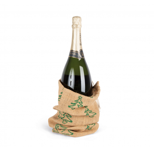 Portabotellas con motivos navideños