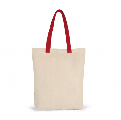 natural Bolsa shopper con motivos navideños