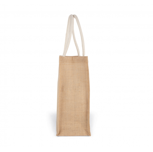 natural / white Bolsa shopper con motivos navideños