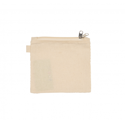natural Neceser/estuche de doble compartimento