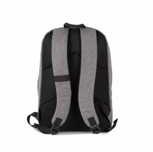 graphite grey heather Mochila de trabajo acolchada en material reciclado