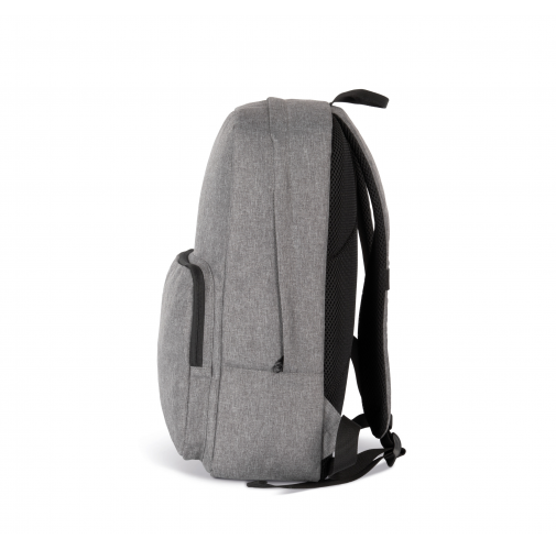 graphite grey heather Mochila de trabajo acolchada en material reciclado