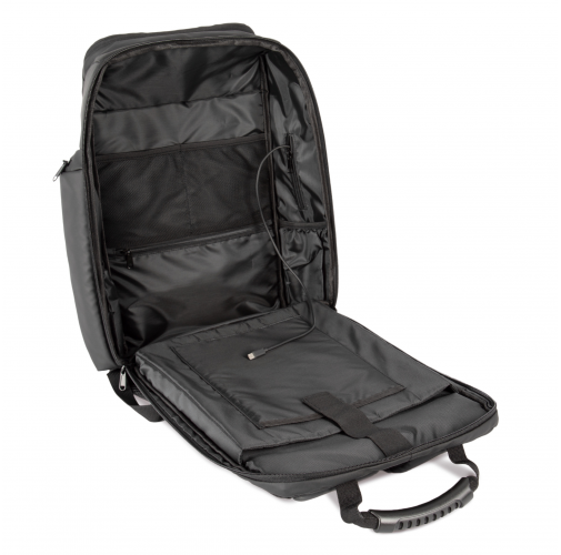 black Mochila business con soporte para el portátil