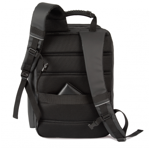 black Mochila business con soporte para el portátil