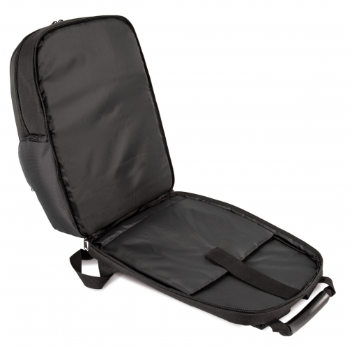 black Mochila business con soporte para portátil
