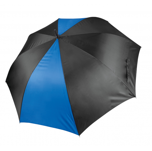 black / royal blue Paraguas de golf grande