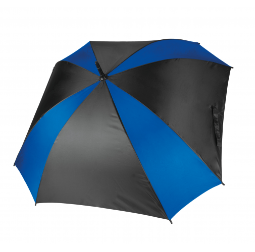 black / royal blue Paraguas cuadrado