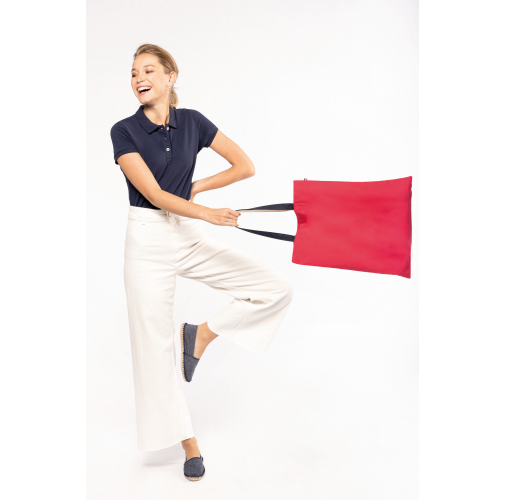 Bolsa shopper tricolor