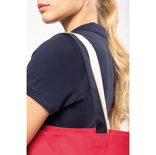 Bolsa shopper tricolor