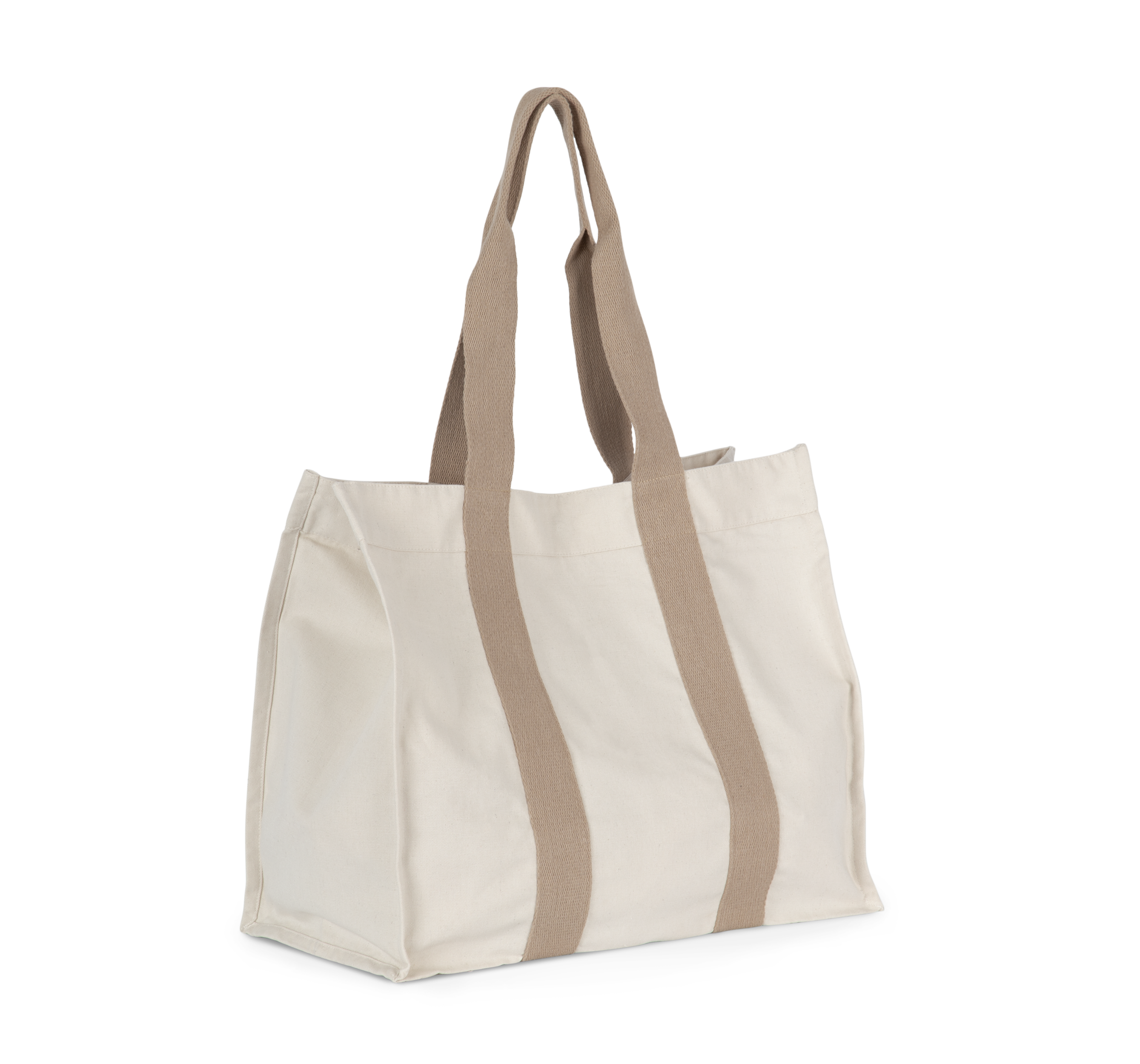 Bolsa shopper reciclada grande con fuelle