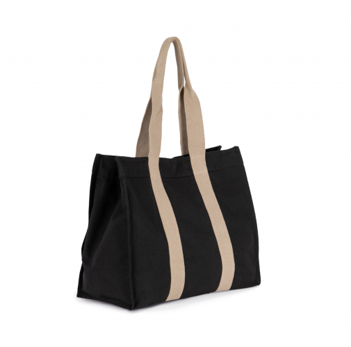 Bolsa shopper reciclada grande con fuelle