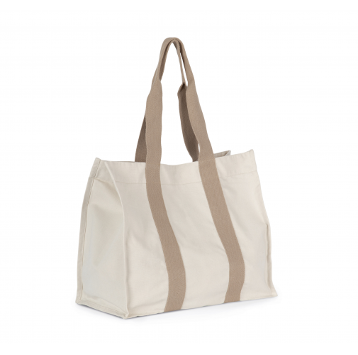Bolsa shopper reciclada grande con fuelle