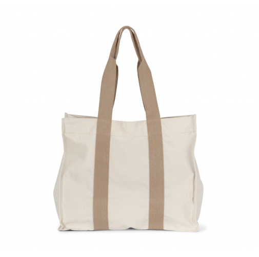 Bolsa shopper reciclada grande con fuelle
