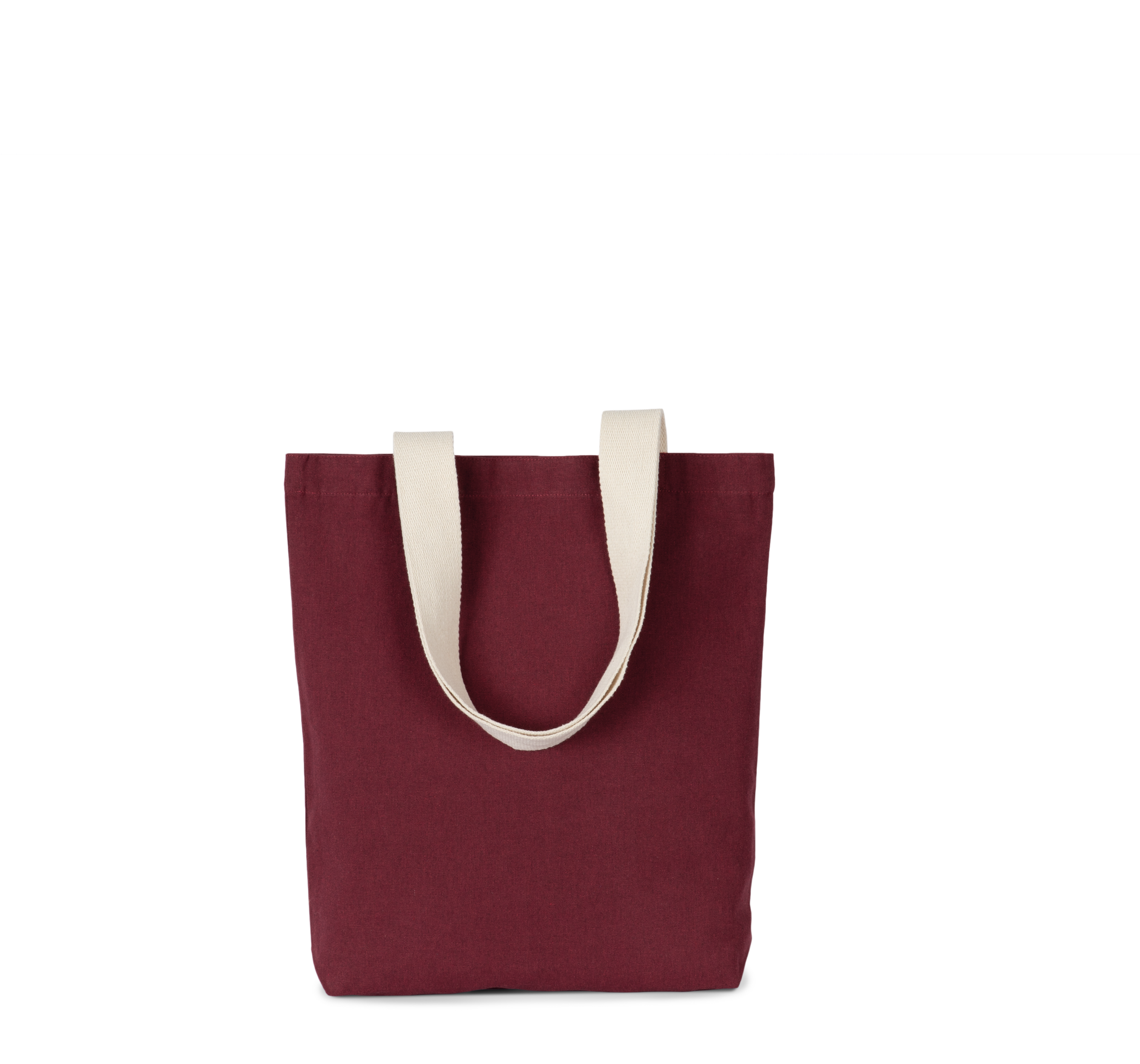 Bolsa shopper reciclada con fondo plano