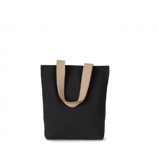 black night / hemp Bolsa shopper reciclada con fondo plano