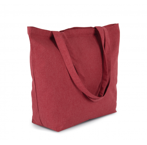 hibiscus red jhoot Bolsa shopper grande K-loop
