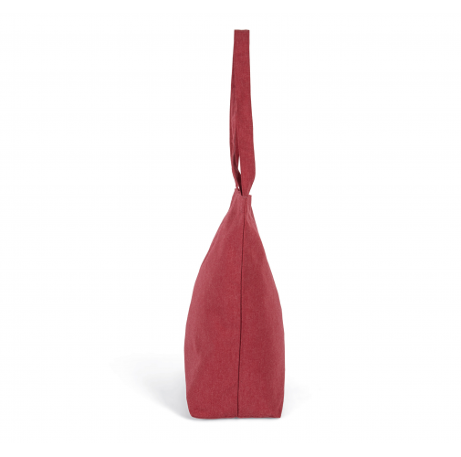 hibiscus red jhoot Bolsa shopper grande K-loop