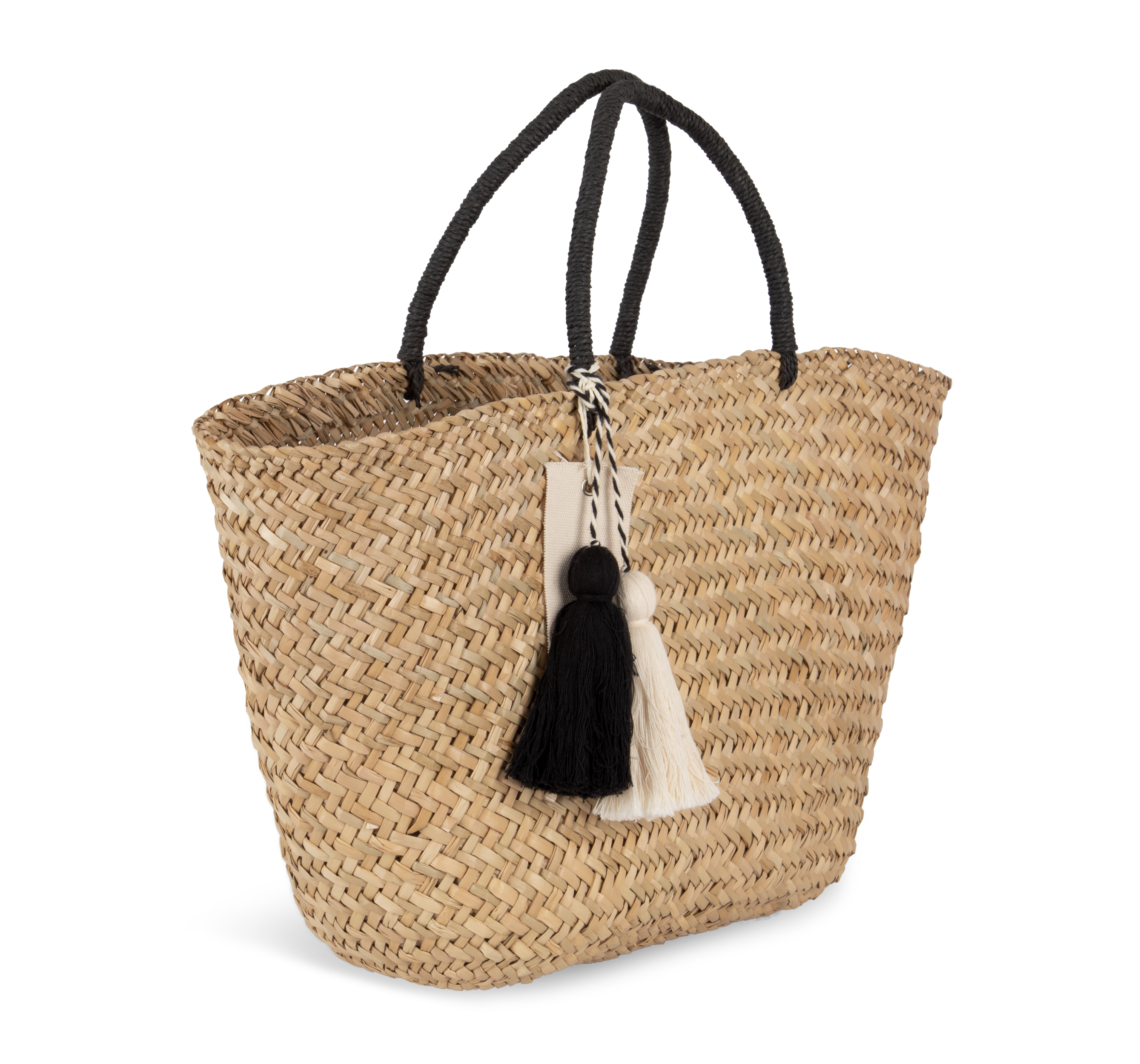 Cesta shopper de paja