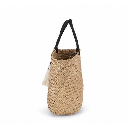 straw Cesta shopper de paja