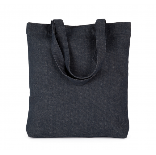 recycled denim Bolsa shopper de tela denim
