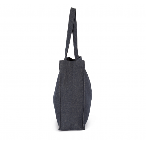 recycled denim Bolsa shopper denim grande