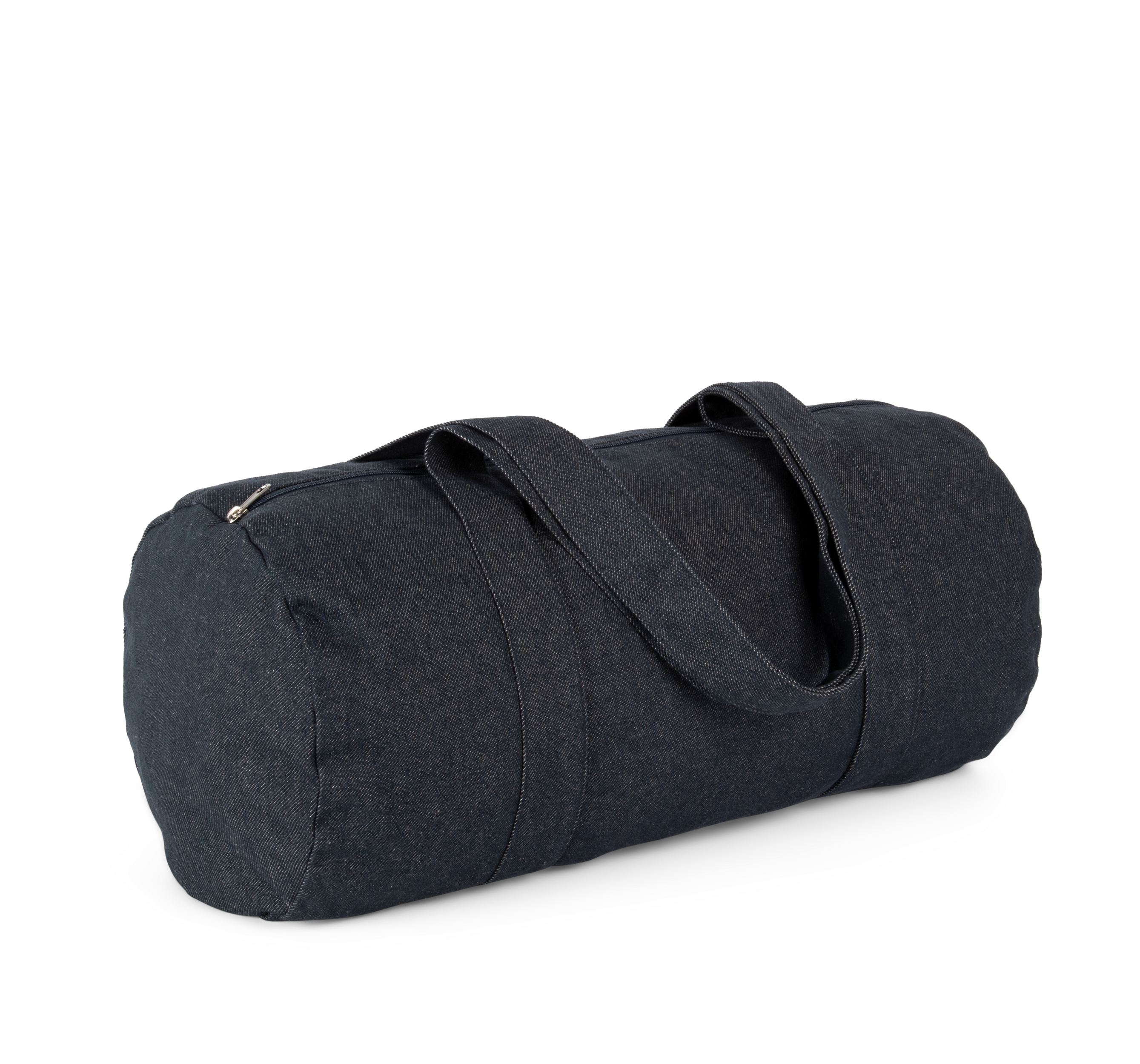 Bolsa cilíndrica denim