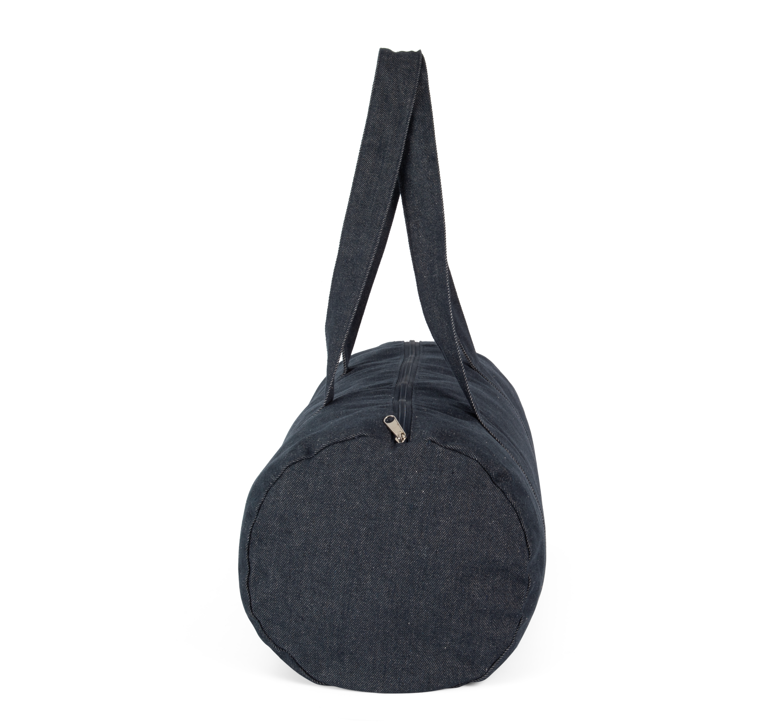 Bolsa cilíndrica denim
