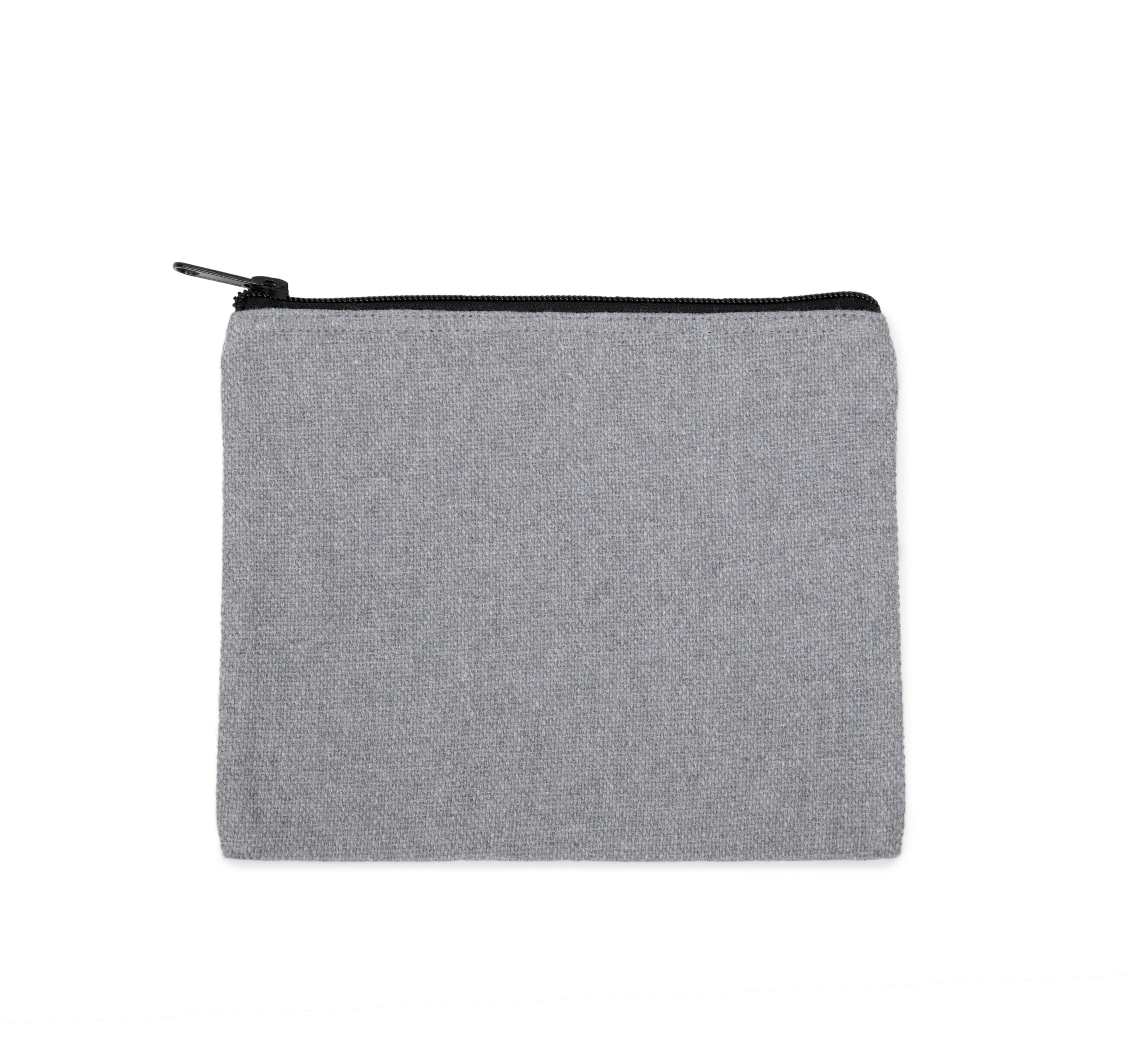 flint grey Estuche de tela tejida a mano