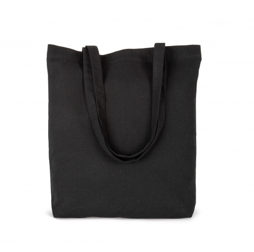 black jhoot Bolsa clásica de algodón reciclado