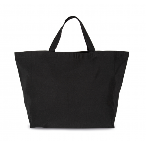 black Bolsa shopper Made in France