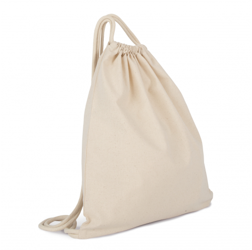 raw natural Bolsa con cordones K-loop organic